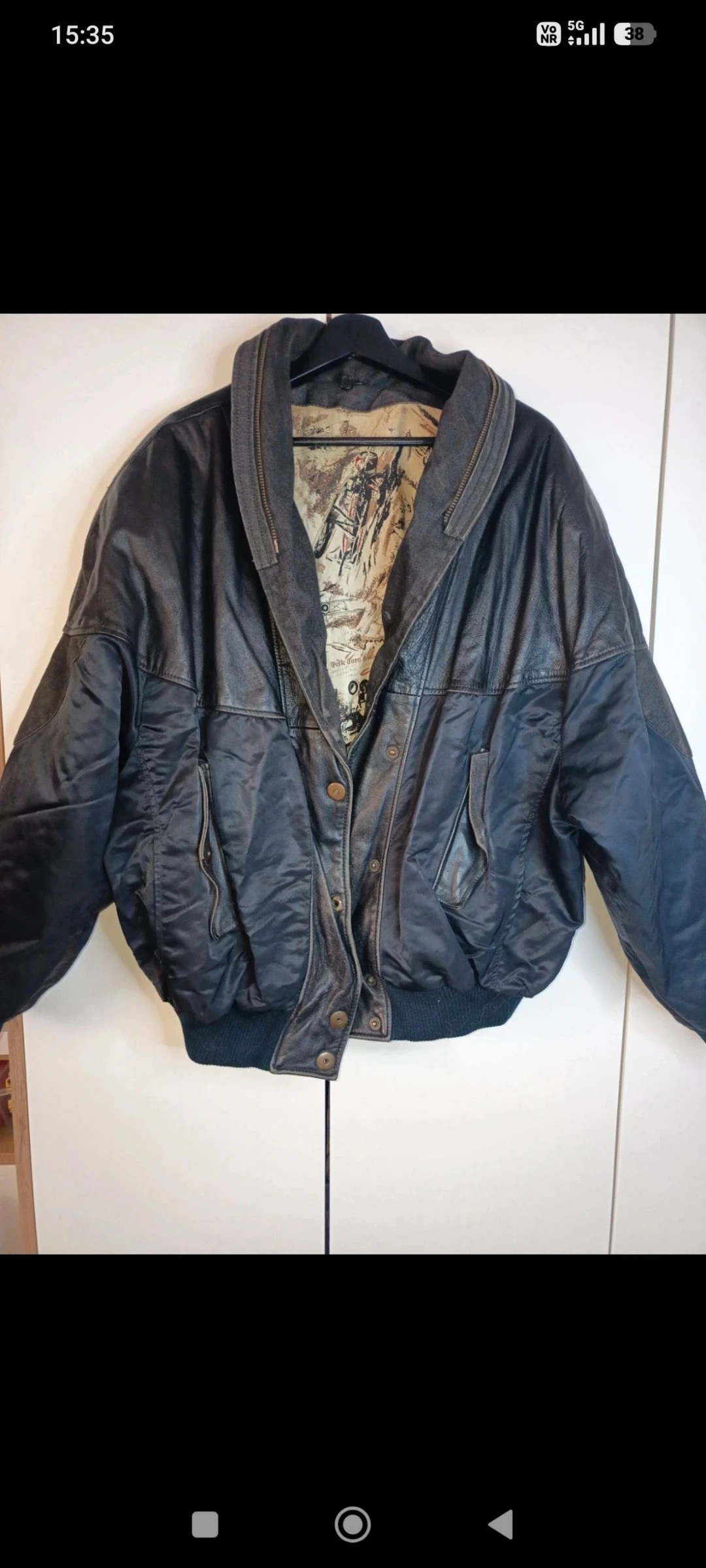 Blouson 3 matières 